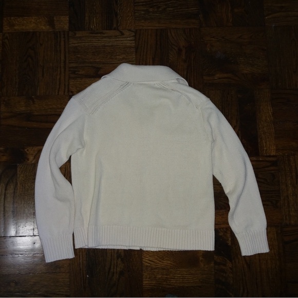 Everlane Cream Button-Up Cardigan - Picture 4 of 4